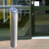 Stainless Steel Post with Push Pad