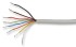 CQR 8 Core Screened White CCA Cable 100 metres