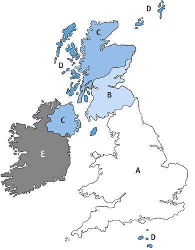 UK regions