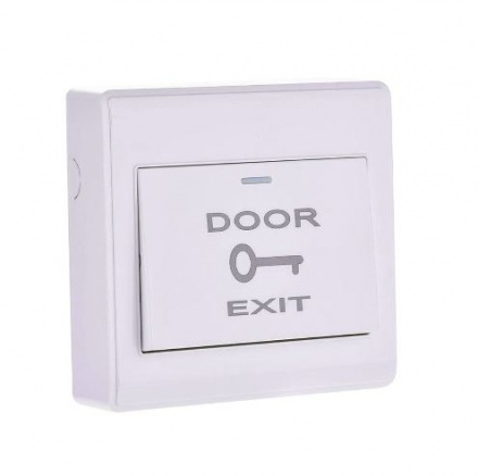 CDVI Plastic Exit Switch, Wide Button, Surface Mount