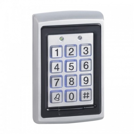 Digital keypad and proximity token reader