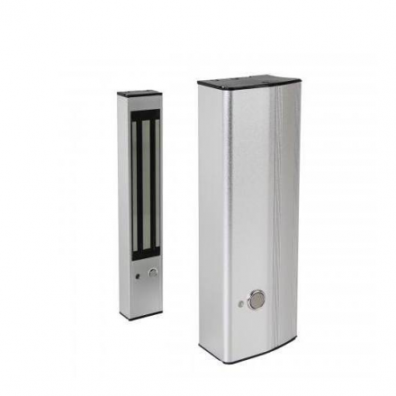 Door Handle with Magnetic Lock, Stainless Steel