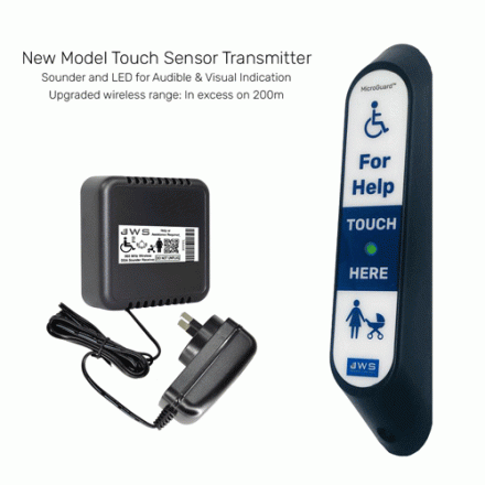 JWS Slimline Touch For Help DDA Alerter DDATOUCH