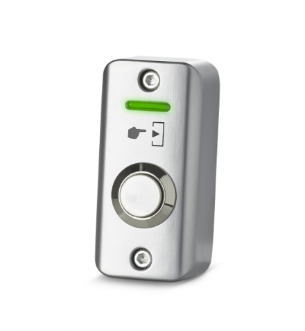 Narrow Exit Button with Bi-Colour LED