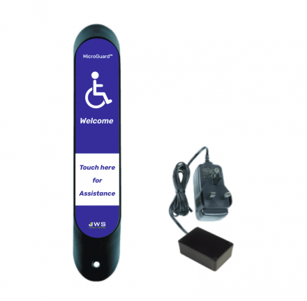 JWS Slimline Touch For Assistance DDA Alerter