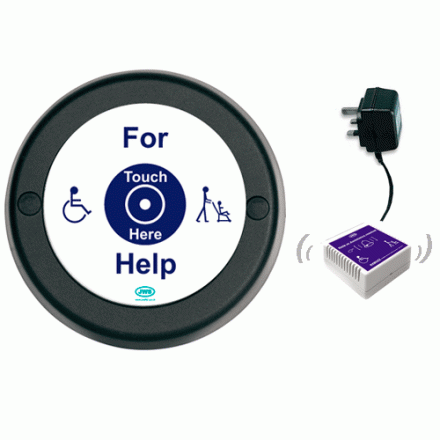 JWS Round Touch for Help DDA Alerter DDATOUCH