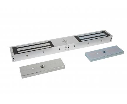 Double Magnetic Door Lock Maglock Standard Monitored 12 24v Dc
