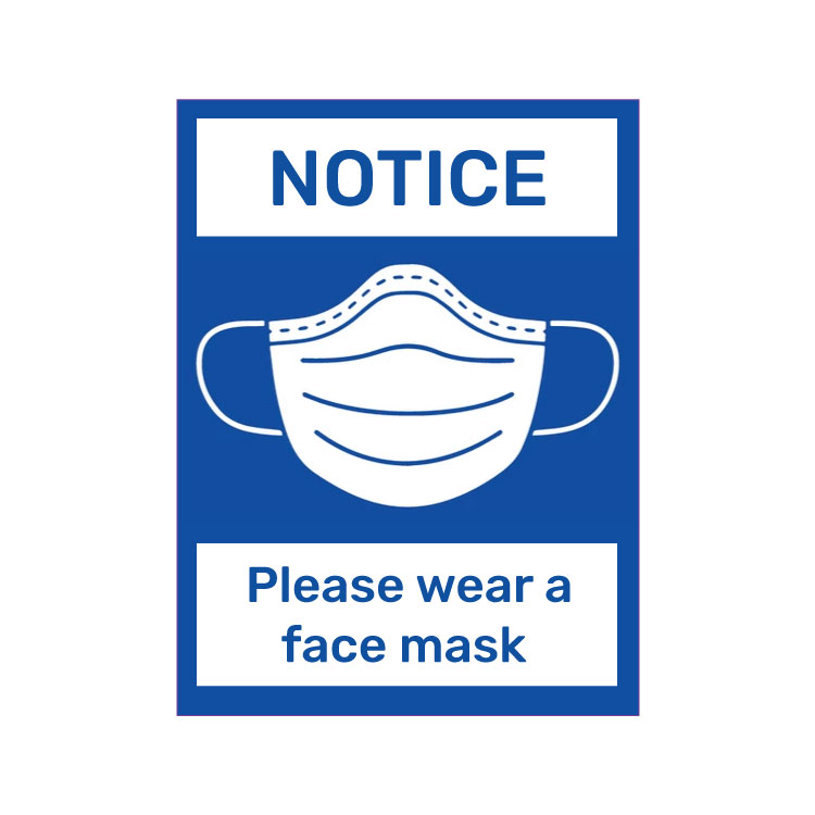 Covid-19 Signage - Please wear mask