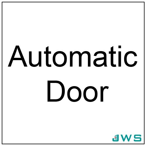 Automatic Door Sign - Automatic Door
