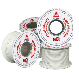 CQR 8 Core Screened White CCA Cable 100 metres