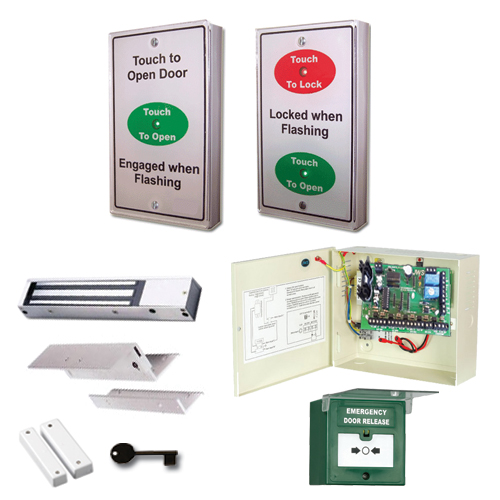 Disabled Persons Toilet Locking System for Automatic Door Operators