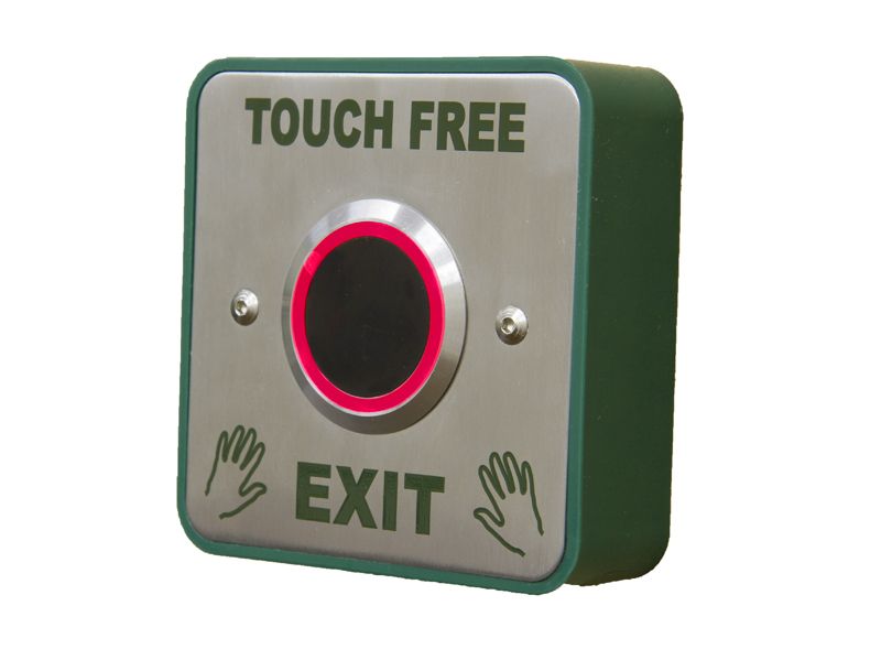Touch Free Exit Buttons & Sensors