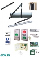Disabled Persons Toilet Locking System including Automatic Door Operator 2