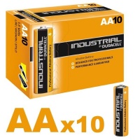 Duracell Industrial AA Batteries LR6 ID1500 Box of 10 Bulk Pack 1.5V (Procell)