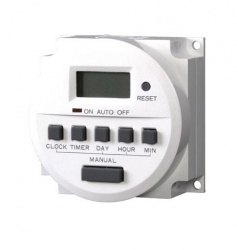 Digital 7-day timer 24v AC / DC